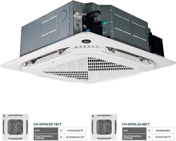 Aire Acondicionado Cassette 24,000 BTU